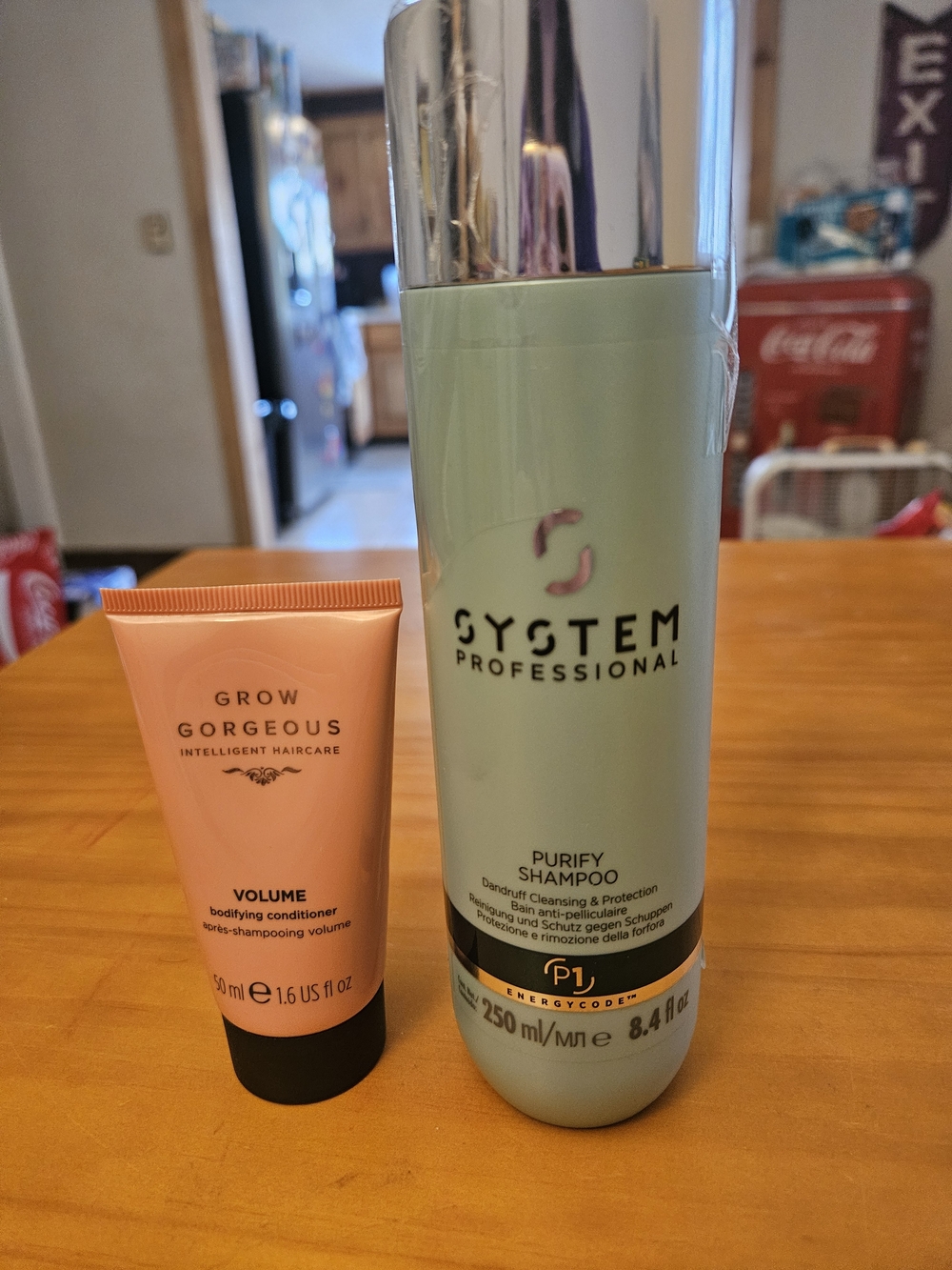Wella System Professional Purify Shampoo - Light Green & Silver